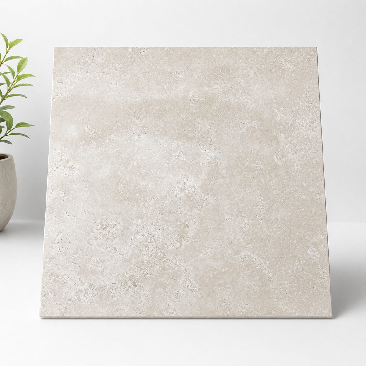 ESS Rapolana Crema cream stone-effect tile with subtle natural markings